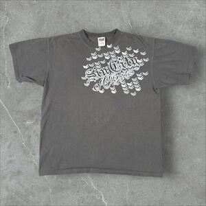 Vintage Sin City Motorsports Skull Size Large Y2K Motorcycle Las Vegas T-Shirt